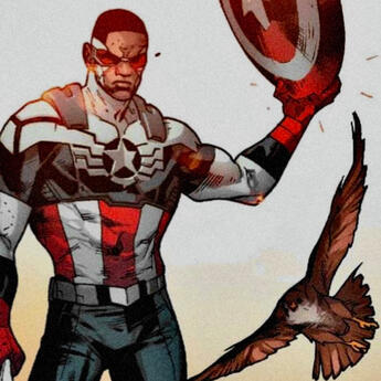 captain america / falcon